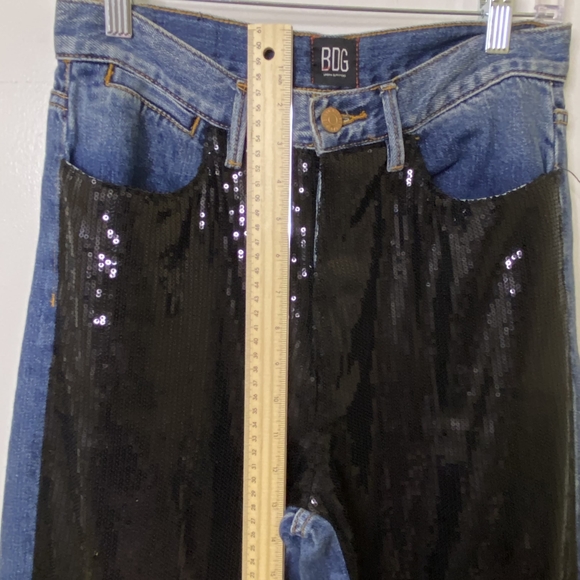 BDG Urban Outfitte High-Waist Blue High Rise Wide Leg Denim Jeans - Picture 10 of 12